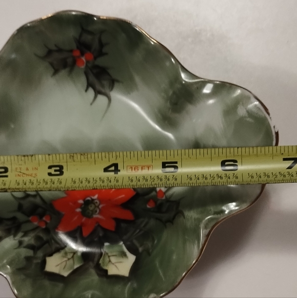 Vintage lefton limited edition Christmas dish - Picture 2 of 6